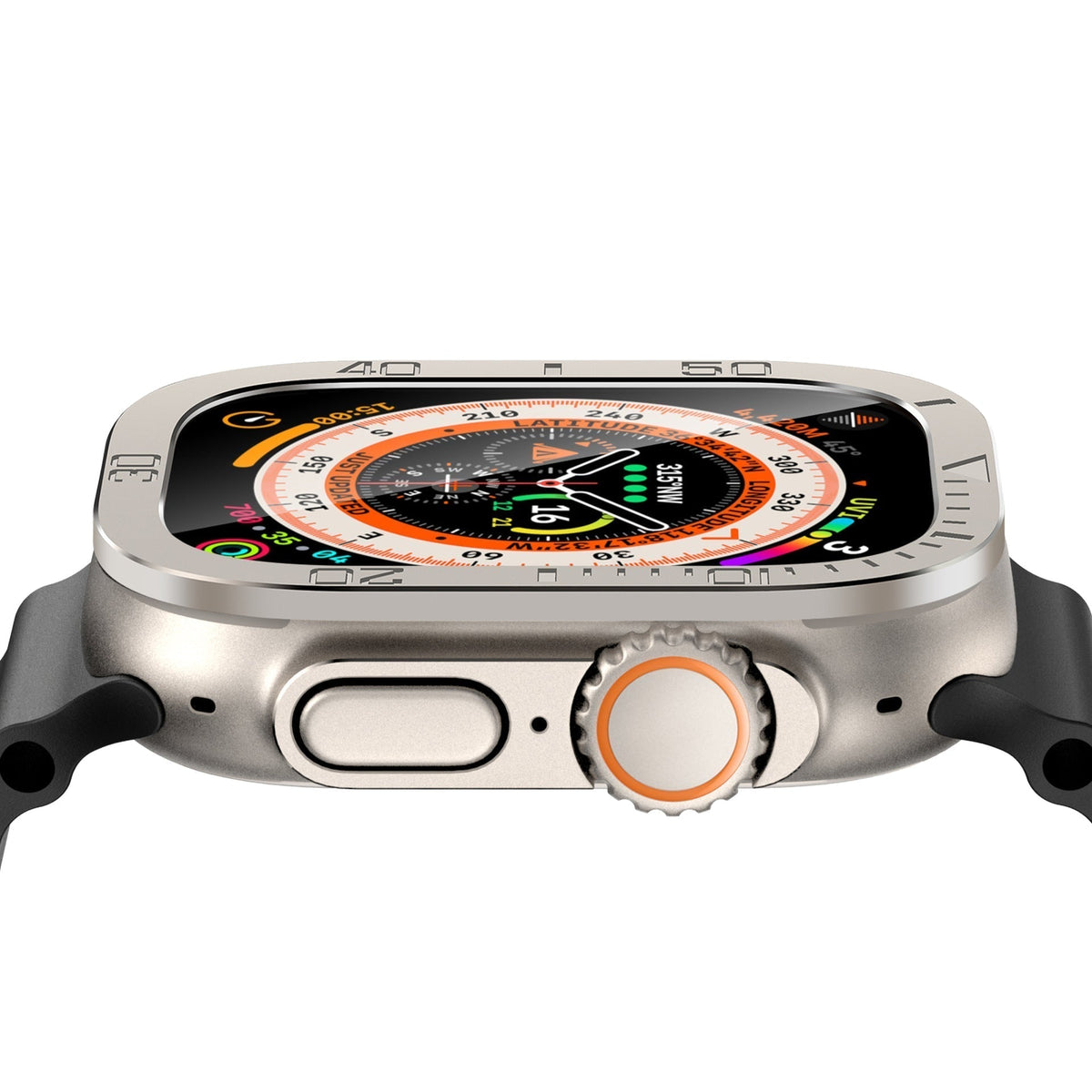 Tempered Glass Screen Protector Full Coverage For Apple Watch Ultra