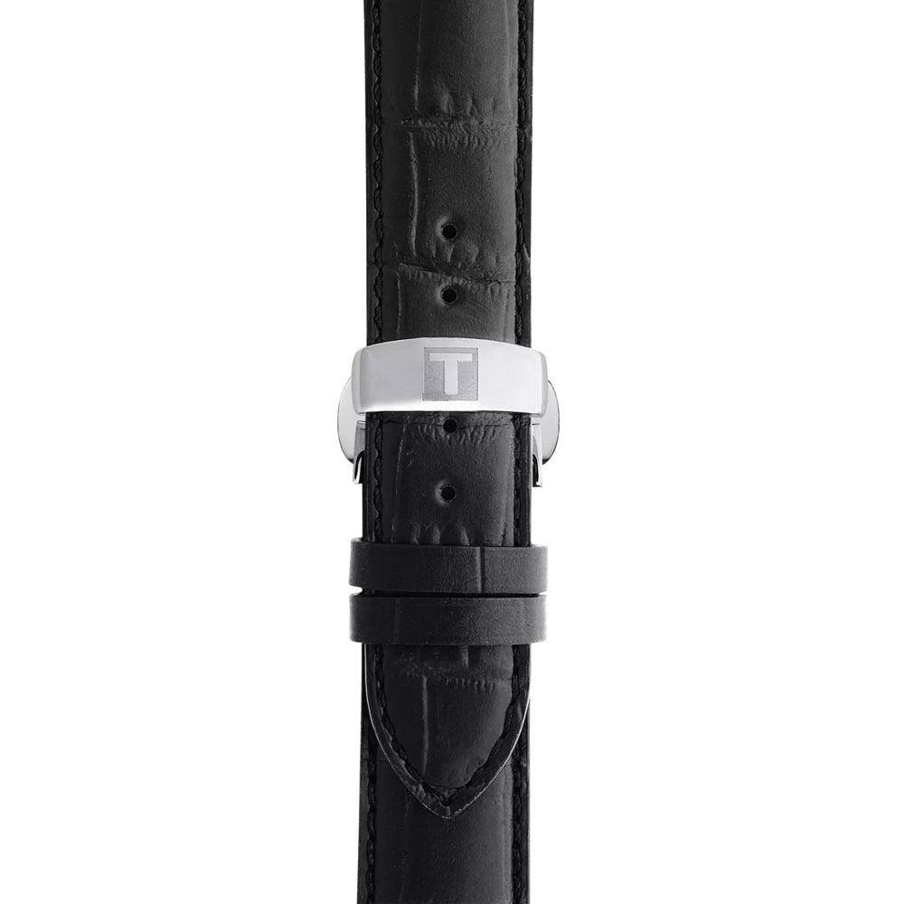 Le Locle Powermatic 80 39.3mm - Silver on Leather Strap