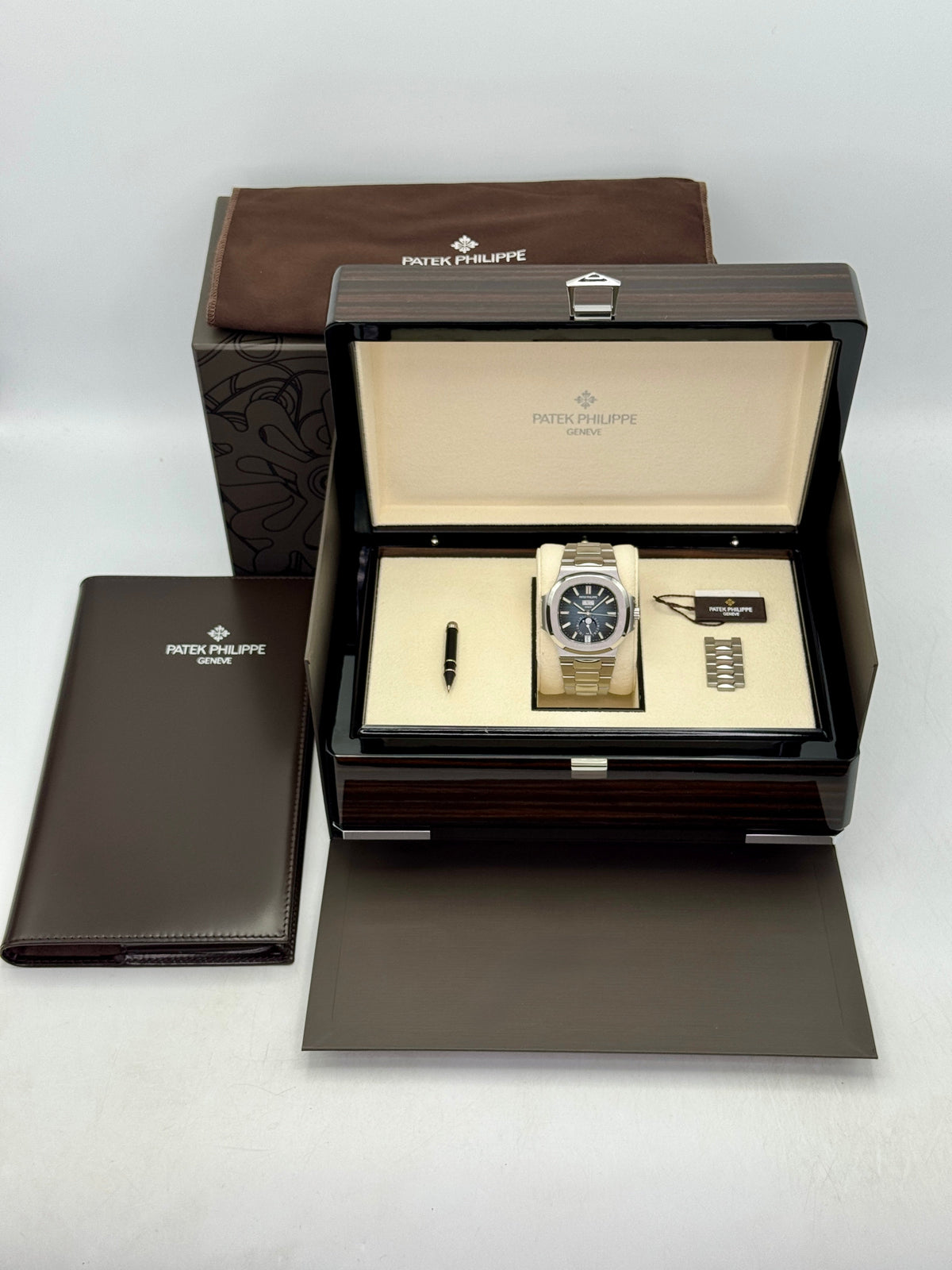 2024 Patek Philippe Nautilus Moonphase 40.5mm 5726/1A-014 Stainless Steel Blue Dial