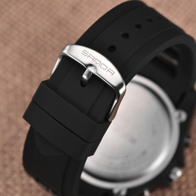 SANDA 791 Watch Genuine Fashion Sports Multifunction Electronic Watch Popular Men luminous Wrist Watch