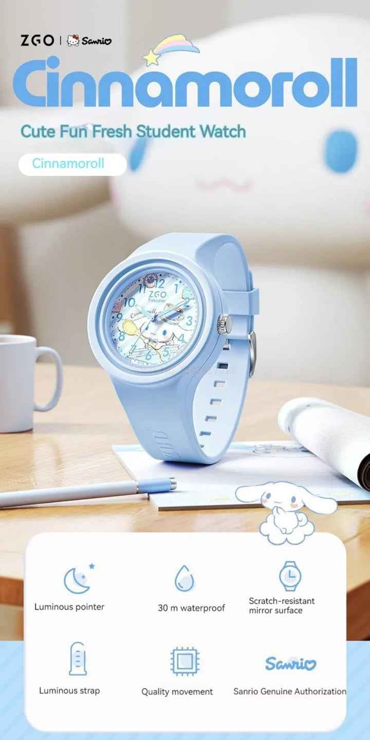 ZGO Sanrio Analog Student Watch