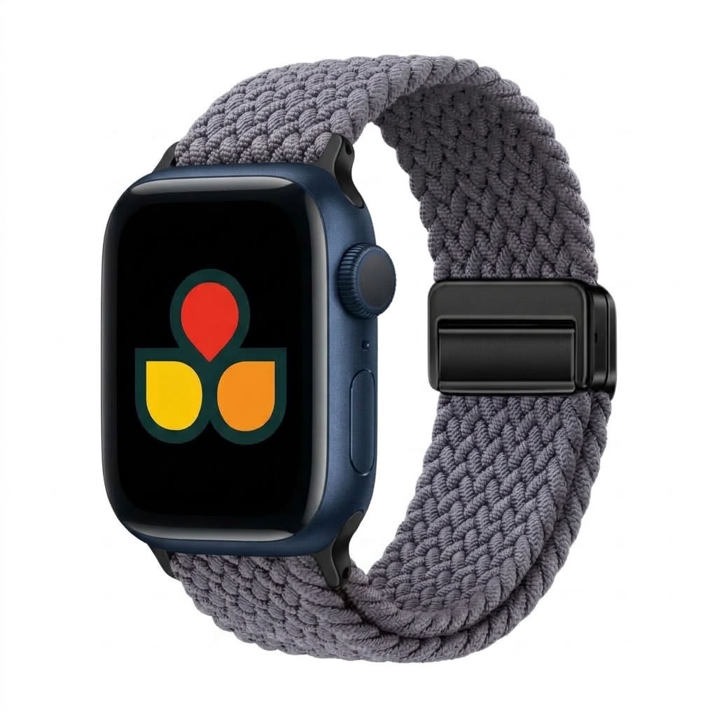 Braided Magnetic Strap
