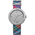 Vivienne Westwood Rebel 30mm Silver Dial Leather Ladies Quartz Watch VV303SLMT